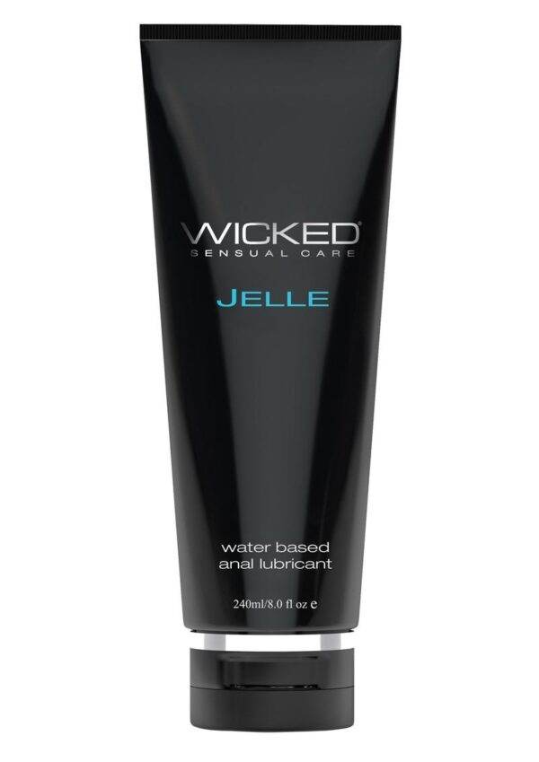 Wicked Jelle Water Based Anal Lubricant 8oz