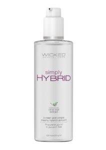 Wicked Simply Hybrid Lubricant with Olive Leaf Extract 4oz