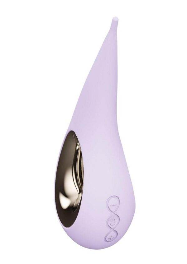 Dot Rechargeable Eliptical Clitoral Stimulator - Lilac - Image 4