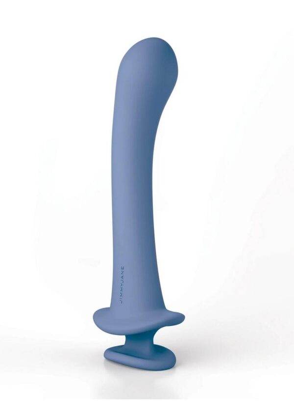 JimmyJane Cyra Silicone Dildo - Blue - Image 3
