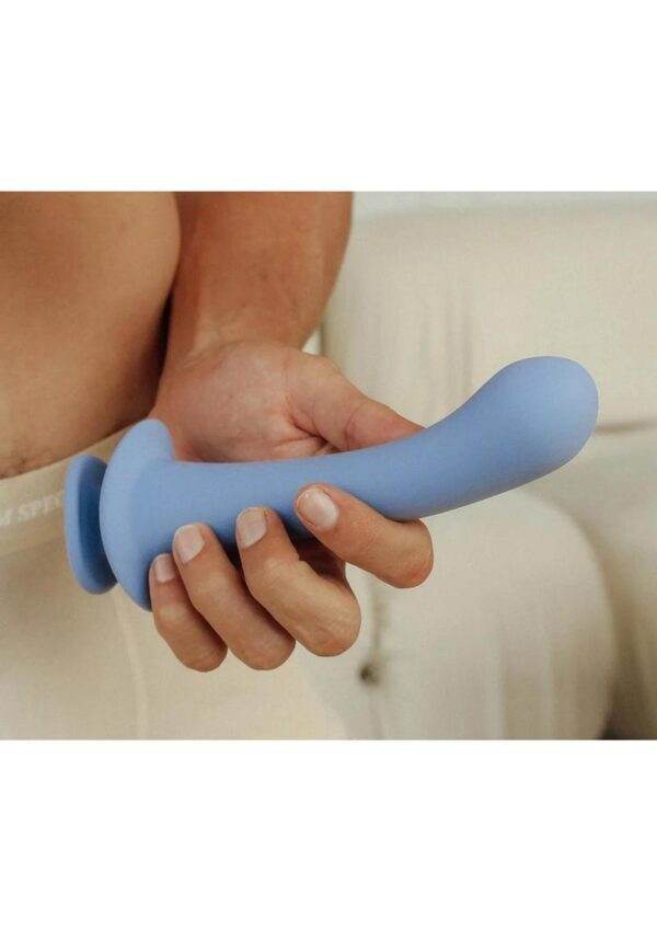 JimmyJane Cyra Silicone Dildo - Blue - Image 4