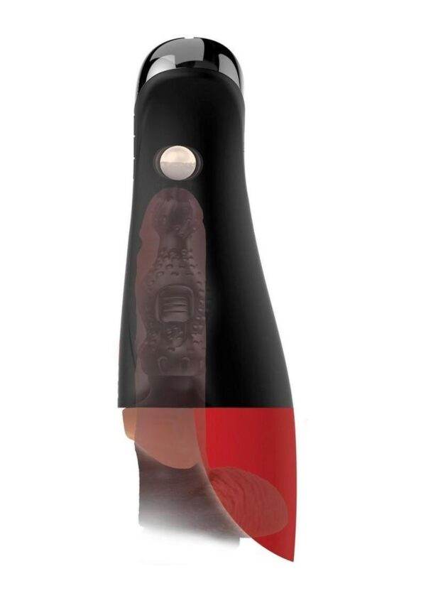 PDX Elite Fuck-O-Matic Pro XL Rechargeable Masturbator - Caramel - Image 3