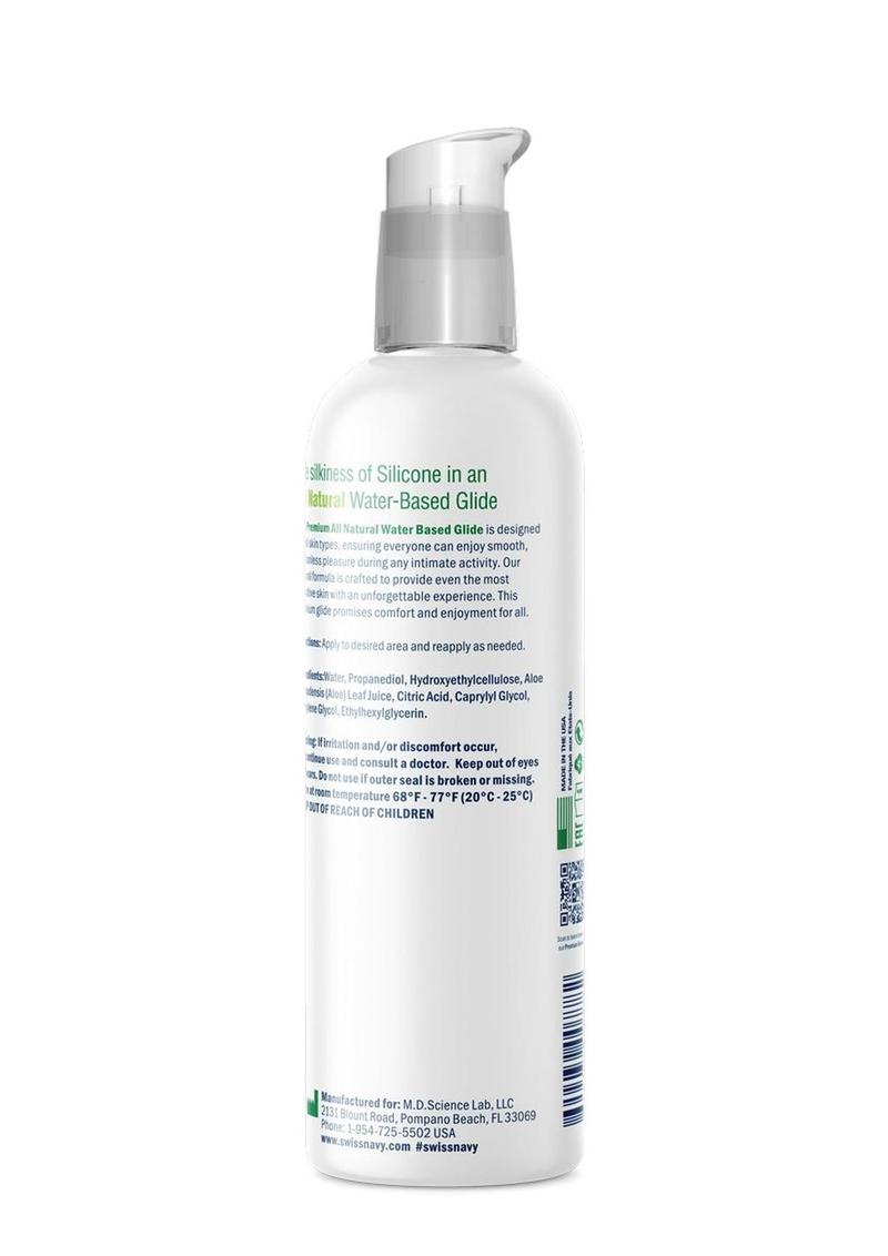 Swiss Navy Natural Water Based Lubricant 8oz