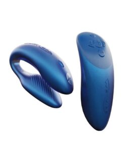 We-Vibe Chorus Rechargeable Silicone Couples Vibrator with Remote Control - Cosmic Blue