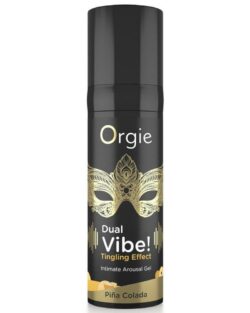 Orgie Dual Vibe Intimate Arousal Gel 0.5 fl oz - Pina Colada